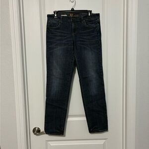 Kut from the Kloth Catherine Boyfriend Blue Straight Leg Jeans Women’s Size 8